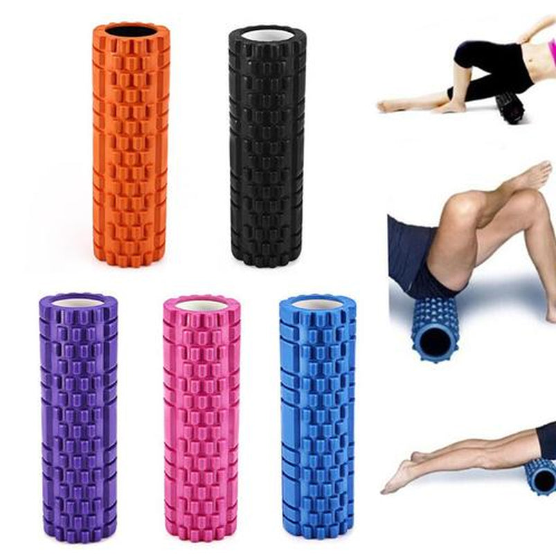 High-Density Foam Roller for Muscle Recovery, Deep Tissue Massage & Post-Workout Stretching
