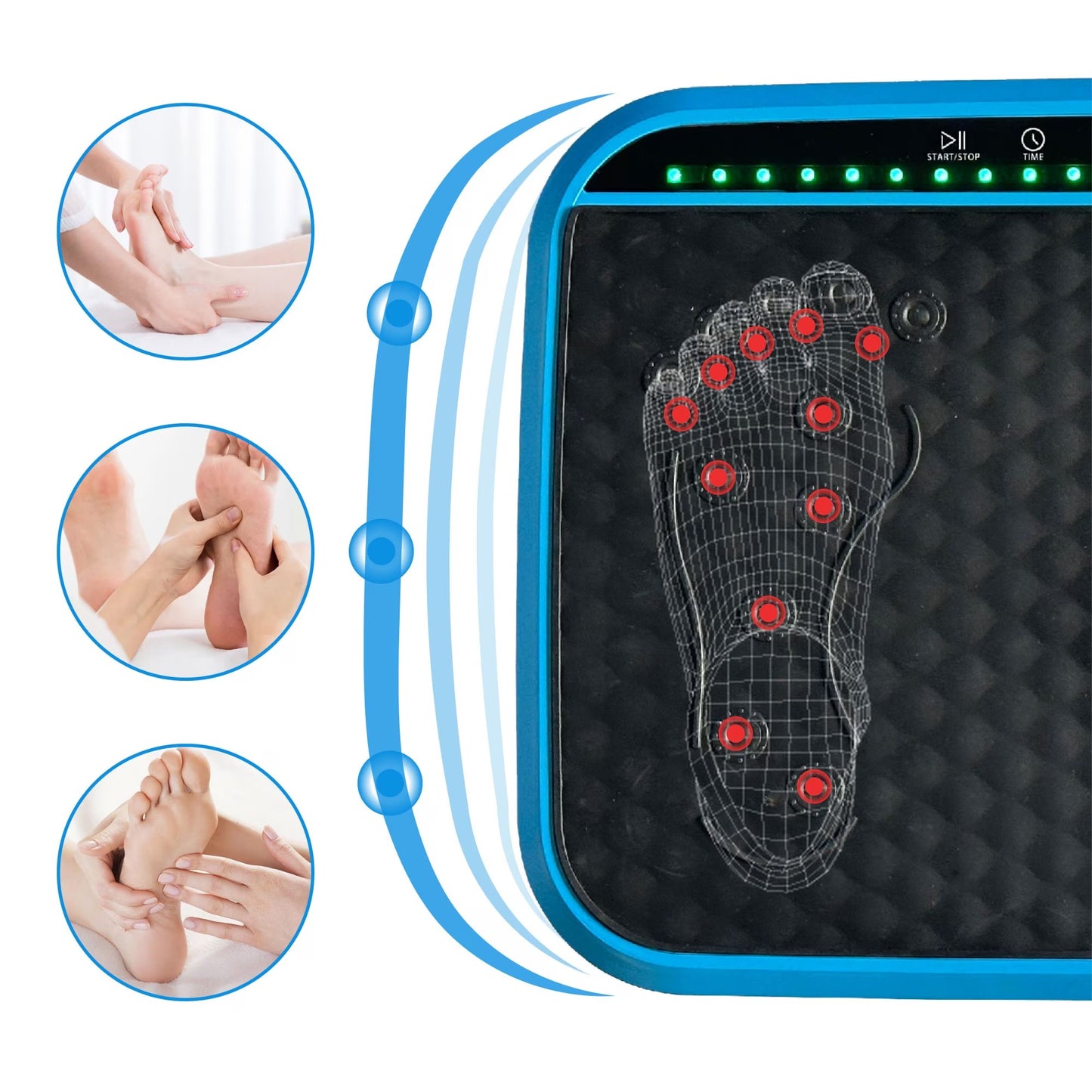 Whole Body Vibration Exercise Platform – Fat Burner & Lymphatic Drainage Machine