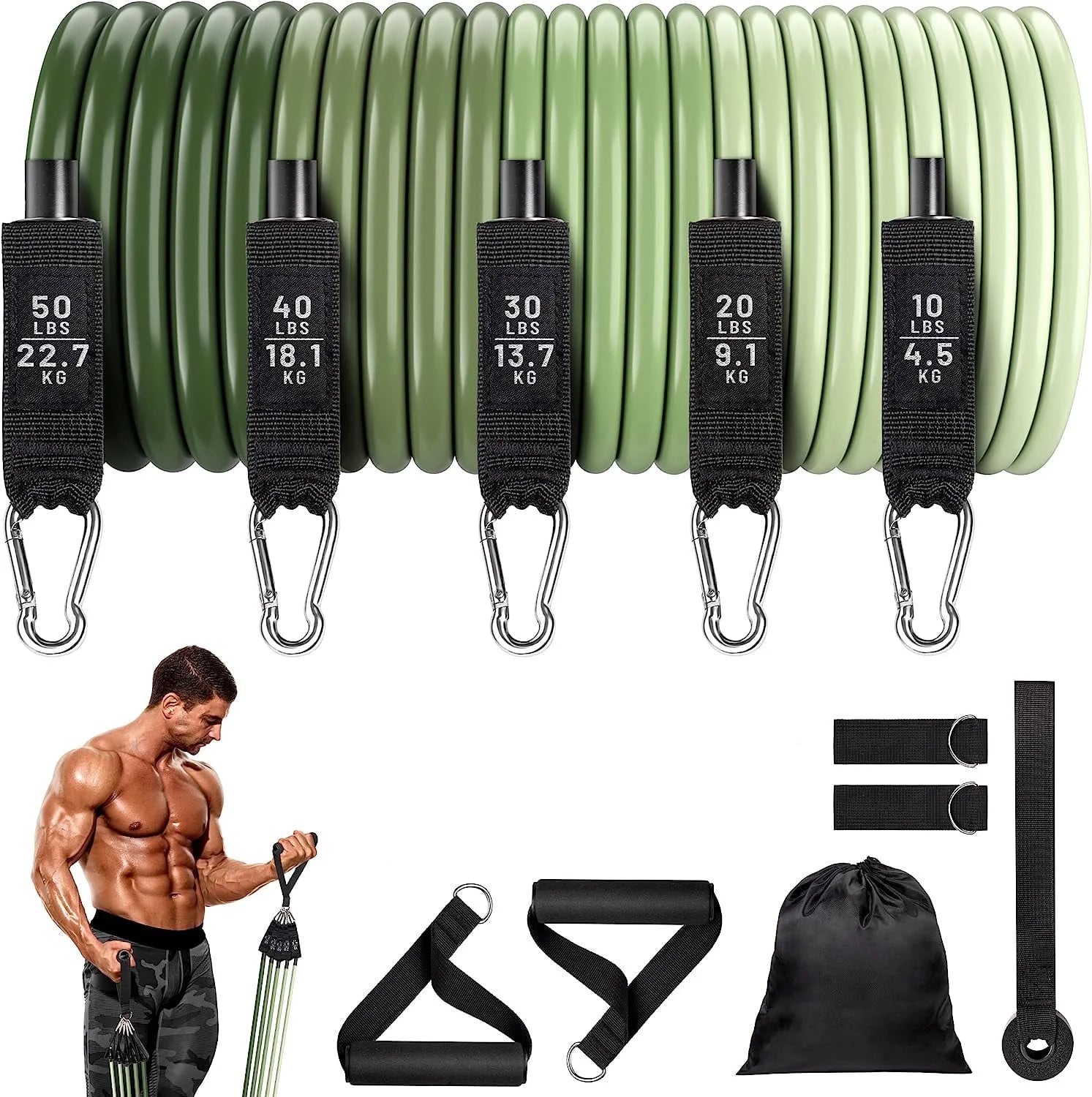 FlexForge™ 150 Resistance Kit — 2024 Upgraded Edition