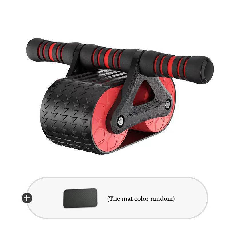 Automatic Rebound Ab Wheel Roller | Dual-Wheel Core Trainer for Home Workouts, Abs & Waist Training – Includes Kneeling Pad (Men & Women)