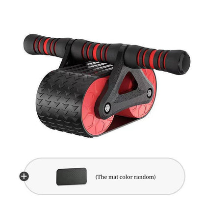 Automatic Rebound Ab Wheel Roller | Dual-Wheel Core Trainer for Home Workouts, Abs & Waist Training – Includes Kneeling Pad (Men & Women)